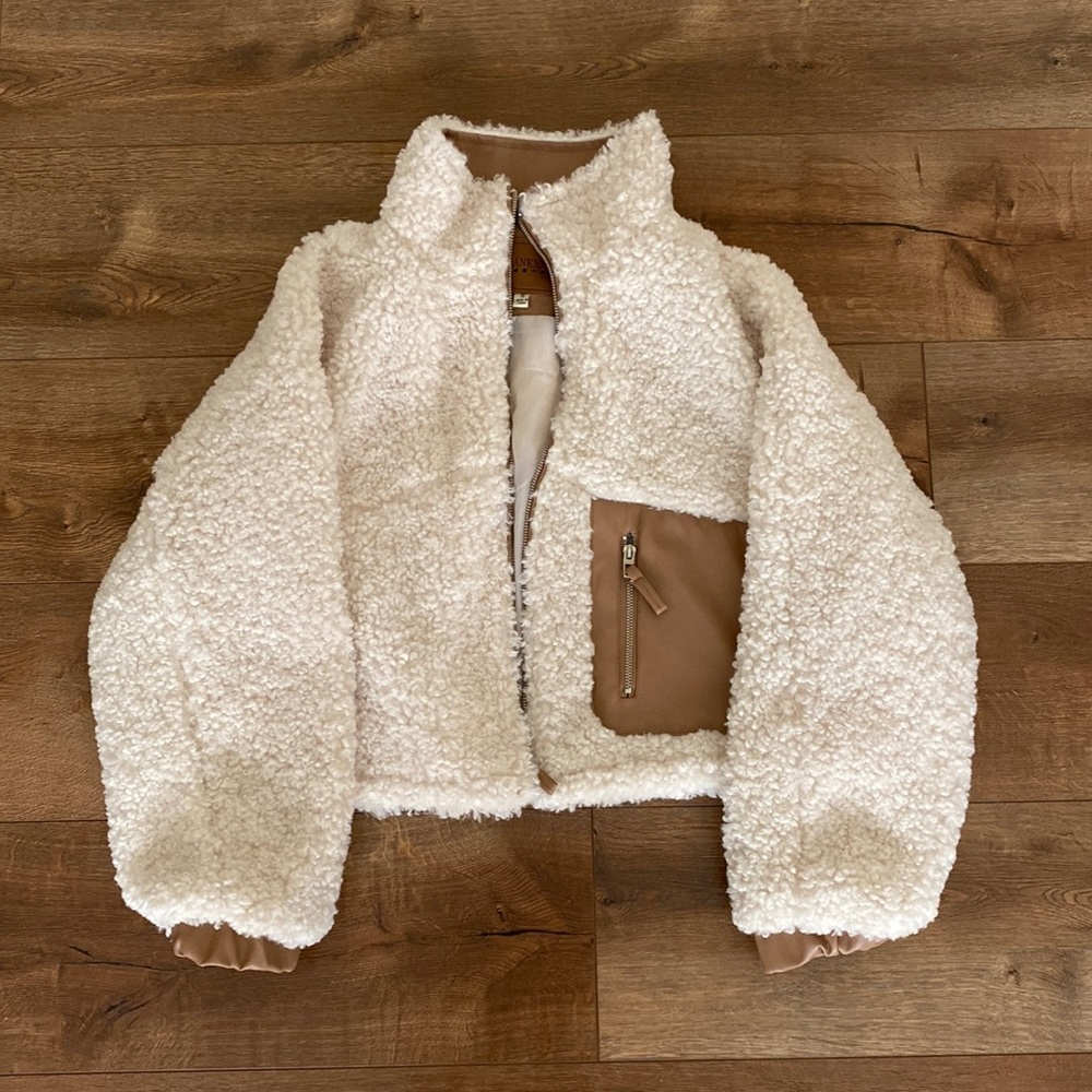 NWOT Blank NYC Sherpa Jacket